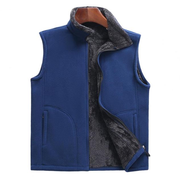 Fleece Vest Jacket for Outdoor Sports Activities