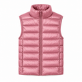 Women's Lightweight Stand Collar Slim Down Vest Jacket