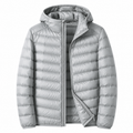 Lightweight Hooded Down Jacket