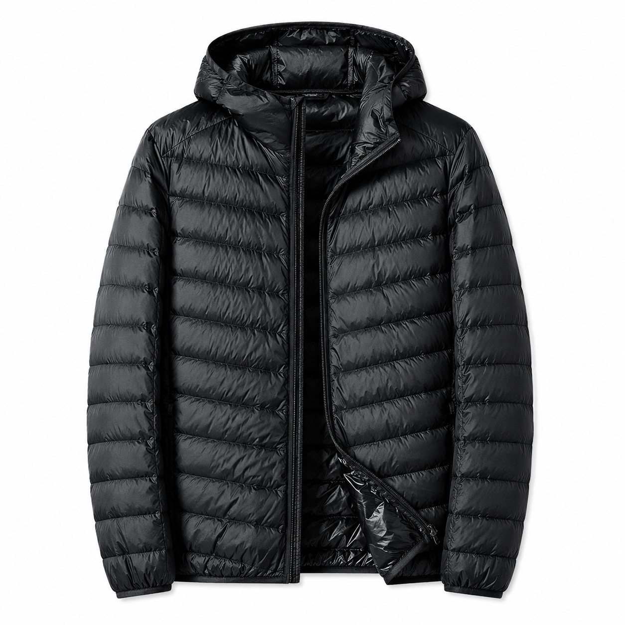 Lightweight Hooded Down Jacket