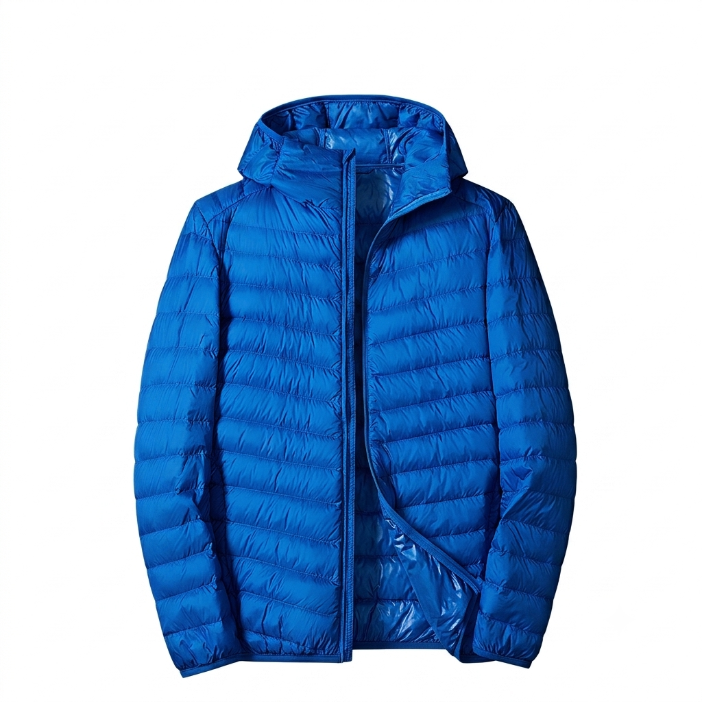 Lightweight Hooded Down Jacket