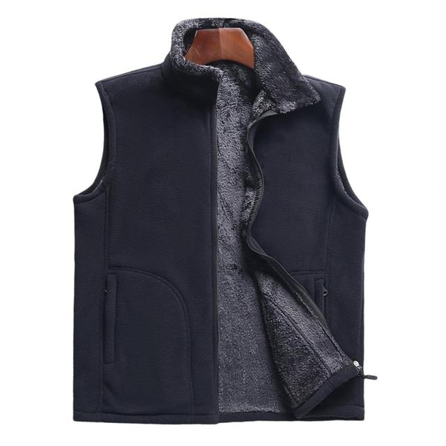 Fleece Vest Jacket for Outdoor Sports Activities